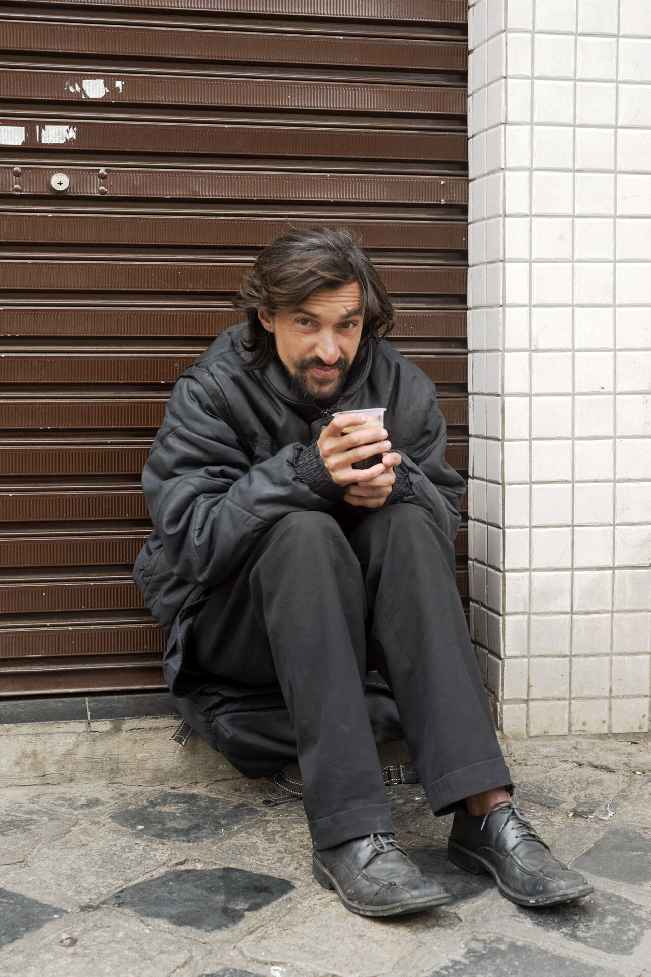 Homeless Curitiba by Martijn Crowe