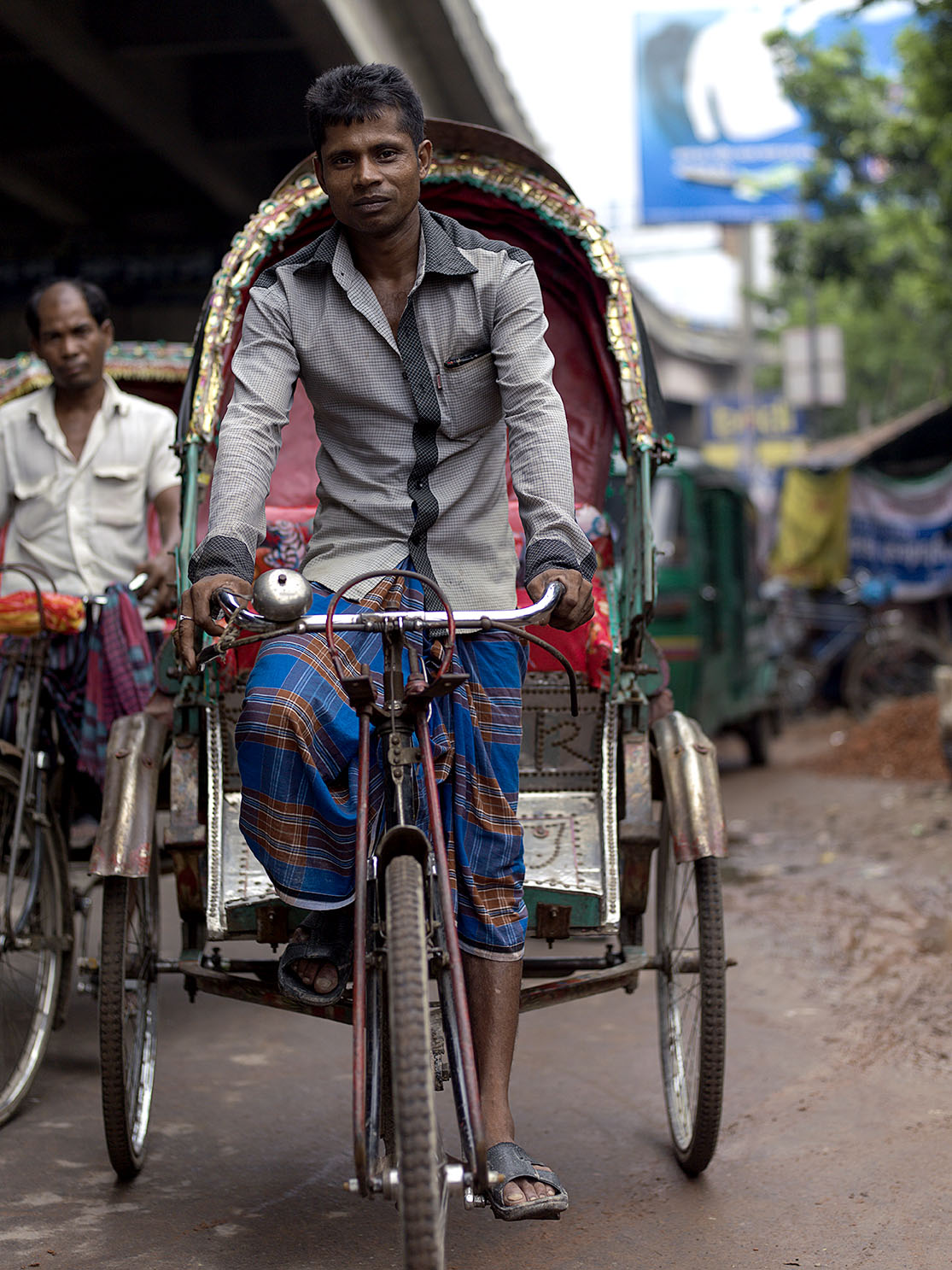 291 Rikshaws cyclers. Bangladesh. 