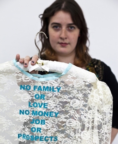 EmmaKerr A lost generation: Plight of missing people inspires innovative textiles collection