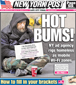 186 Homeless people turned into walking WiFi hotspots in charitable experiment 