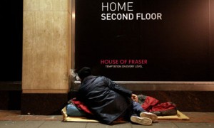 187 300x180 Homeless man in London