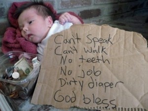 Homeless Baby vs. Asking For Money On Street 300x225 Homeless Baby vs. Asking For Money On Street 300x225