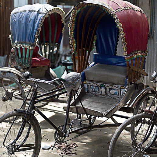 tuk tuk Rickshaw at Madartek